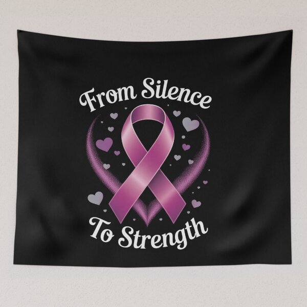 Item preview, Purple Domestic Violence Awareness Survivor Gifts designed and sold by genkihikki.