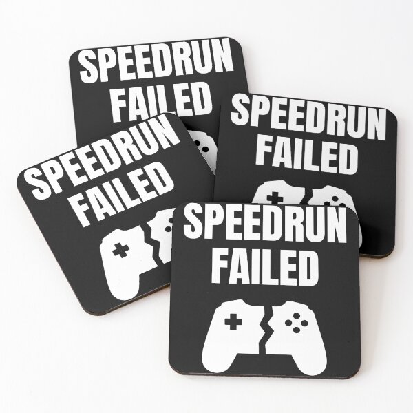 Item preview, Speedrun Failed – Funny Gamer Controller Graphic designed and sold by PHRASEandSTYLE.