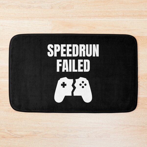 Item preview, Speedrun Failed – Funny Gamer Controller Graphic designed and sold by PHRASEandSTYLE.