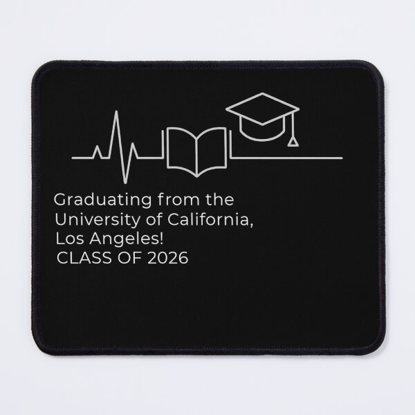Item preview, ❤️ Graduating from the University of California, Los Angeles CLASS OF 2026 ✨ - light for dark backgrounds designed and sold by WheelieGdArt.