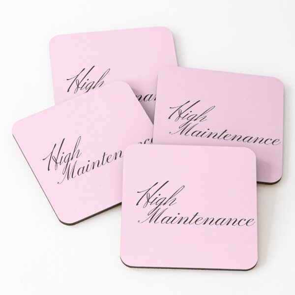 Item preview, "High Maintenance " quote design designed and sold by Ash-Doll.
