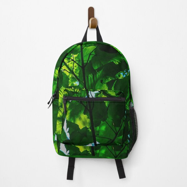 Item preview, Sunlit Green Leaf Canopy — Forest Nature Photography Print designed and sold by aadventures.