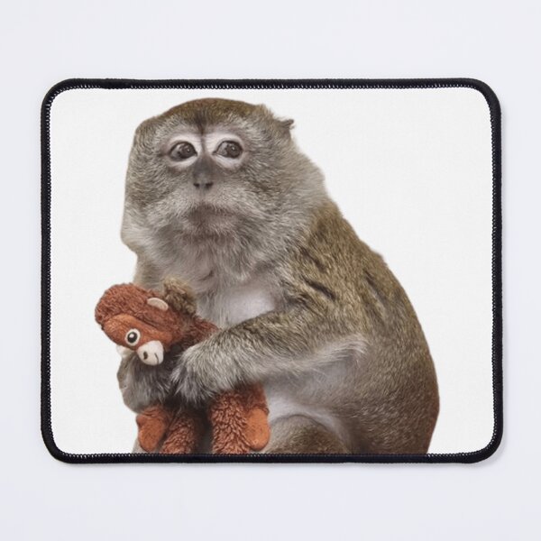 Item preview, Macaque with orangutan stuffed toy designed and sold by monkey zone.
