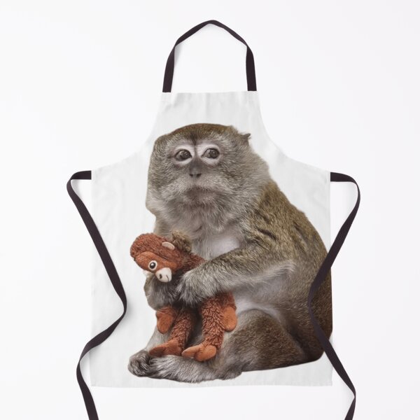 Item preview, Macaque with orangutan stuffed toy designed and sold by monkey zone.