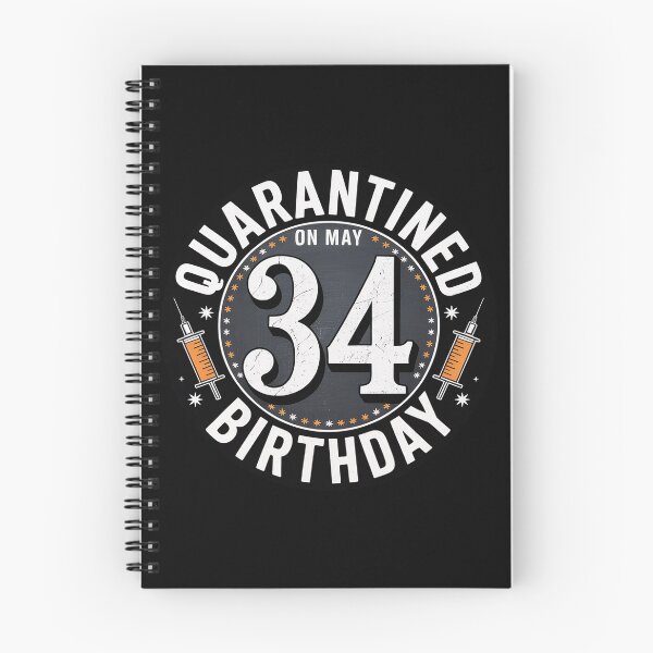 Item preview, Quarantined 34th Birthday designed and sold by genkihikki.