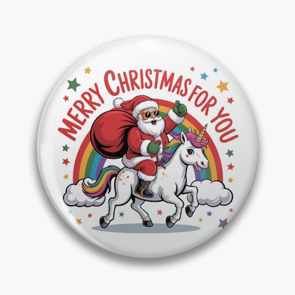 Item preview, Santa's horse pony Favorite Human  Merry Christmas squad  designed and sold by kaka8888.