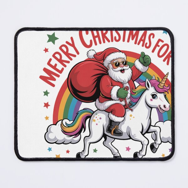 Item preview, Santa's horse pony Favorite Human Merry Christmas squad designed and sold by kaka8888.