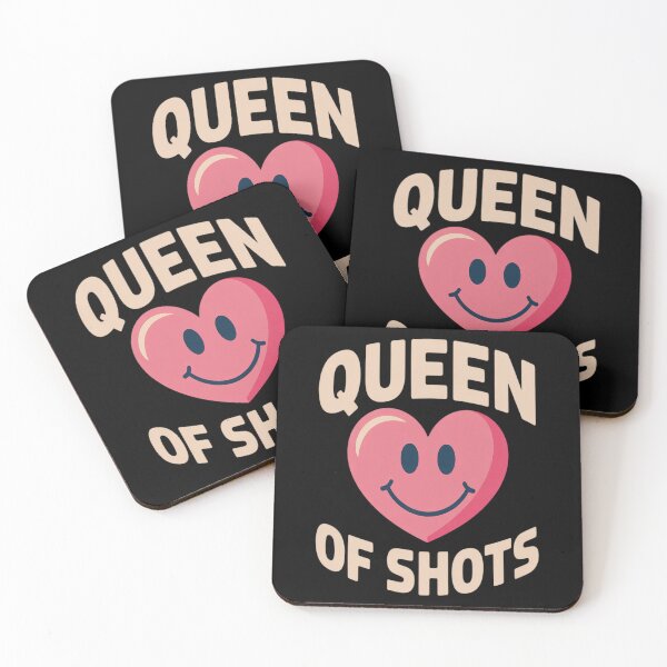 Item preview, Queen of Shots Girls Weekend Drinking Party Spring Break designed and sold by genkihikki.