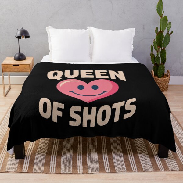 Item preview, Queen of Shots Girls Weekend Drinking Party Spring Break designed and sold by genkihikki.