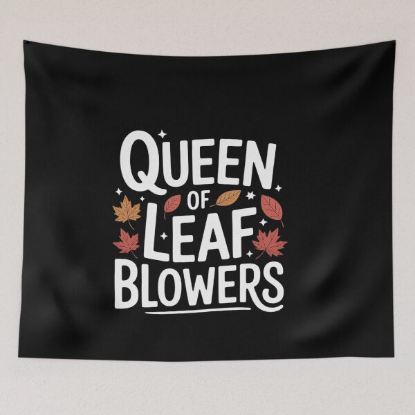 Item preview, Queen Of The Leaf Blowers Autumn Leaf Blower designed and sold by genkihikki.