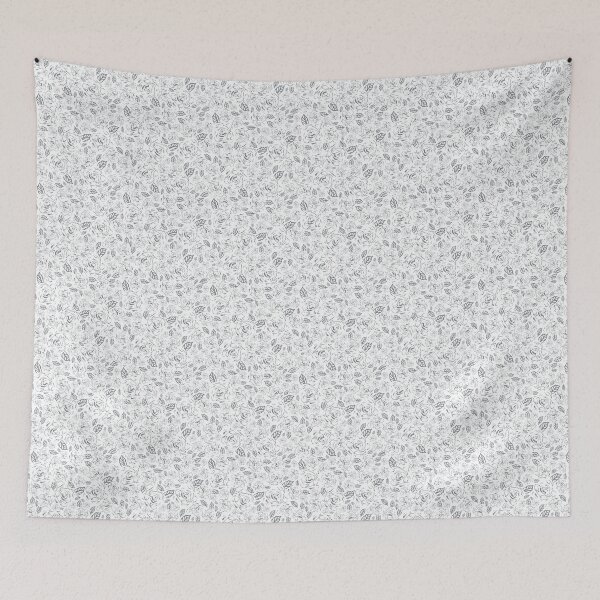 Item preview, Rose Garden - Shizen - blue white designed and sold by Stephanie Fiona Design.