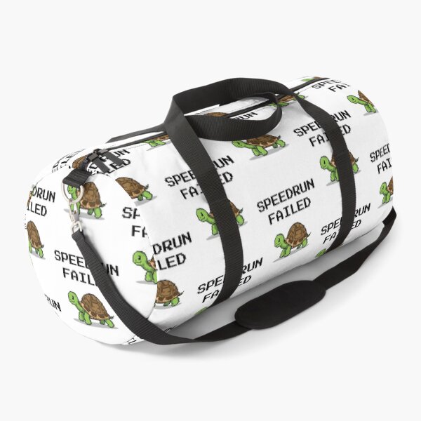 Item preview, Speedrun Failed – Cute Turtle Gamer Joke Design designed and sold by PHRASEandSTYLE.