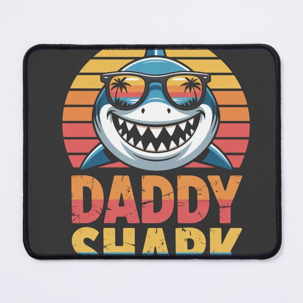 Item preview, Daddy Shark design | Retro Sunset Shark Graphic designed and sold by Peycer.