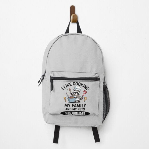 Item preview, Quote I Like Cooking My Family and My Pets Use Commas designed and sold by ProudForFunny.