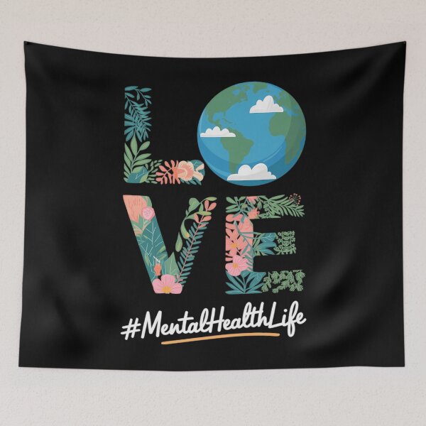 Item preview, Mental Health Love World Earth Day 52nd Anniversary 2026 designed and sold by DentistLegal.