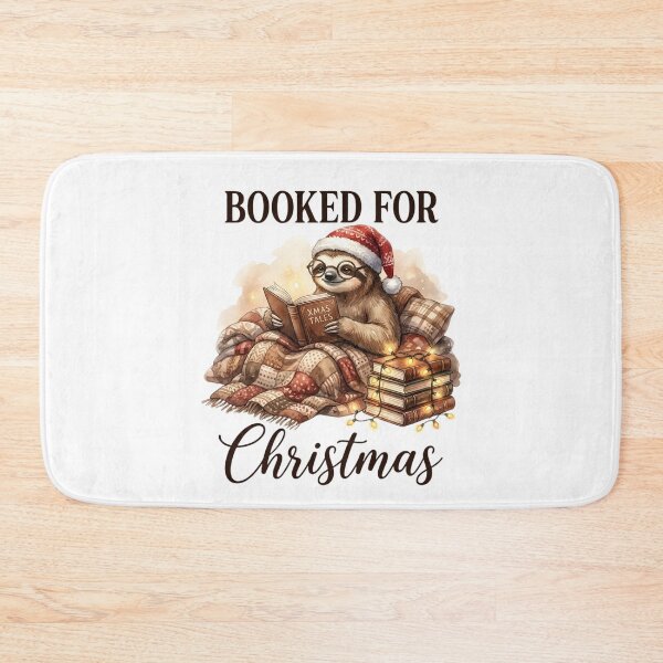 Item preview, Booked For Christmas Cute Holiday Sloth Lover designed and sold by thebest-2studio.