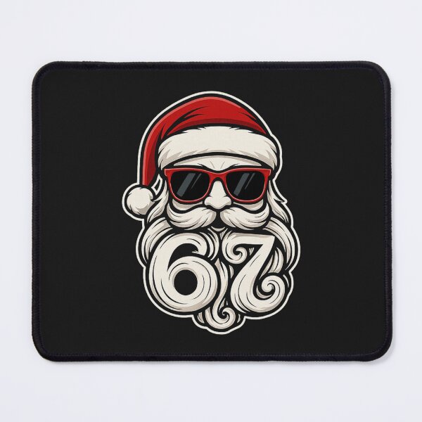 Item preview, 6 7 Christmas 67 Santa Six Seven Funny Pun Holiday designed and sold by FeestMia.