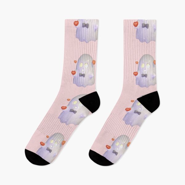 Item preview, Sweetheart Specter - Cute Ghost with Hearts designed and sold by Ashleigh David.
