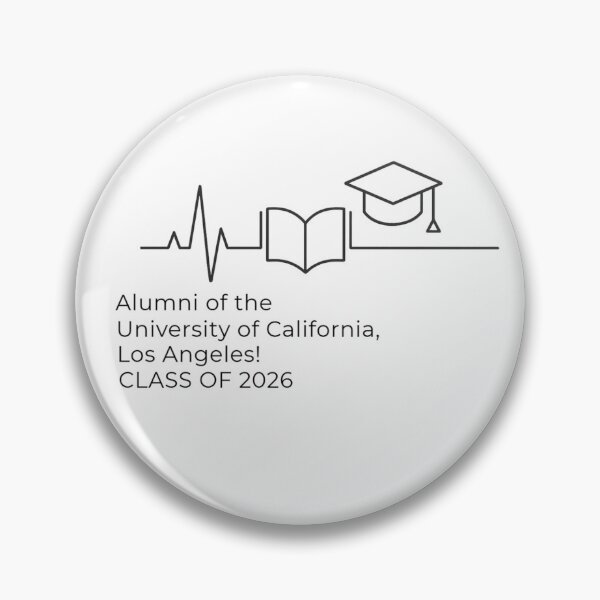Item preview, § Alumni of the University of California, Los Angeles CLASS OF 2026 ✨ - dark for light backgrounds designed and sold by WheelieGdArt.