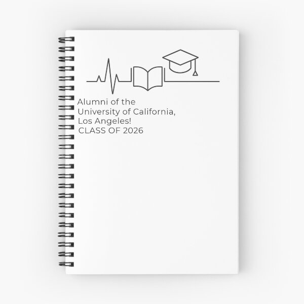Item preview, § Alumni of the University of California, Los Angeles CLASS OF 2026 ✨ - dark for light backgrounds designed and sold by WheelieGdArt.