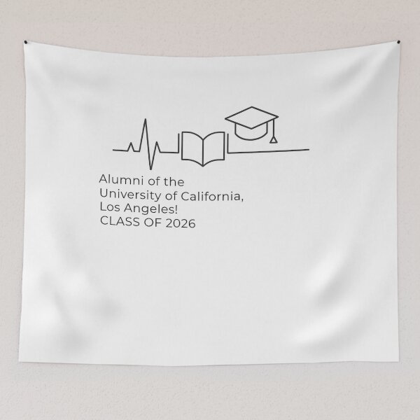 Item preview, § Alumni of the University of California, Los Angeles CLASS OF 2026 ✨ - dark for light backgrounds designed and sold by WheelieGdArt.