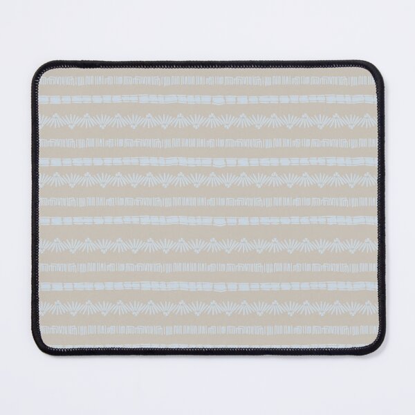 Item preview, Script - Shizen - latte blue designed and sold by Stephanie Fiona Design.