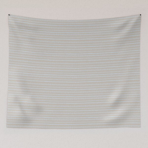 Item preview, Script - Shizen - latte blue designed and sold by Stephanie Fiona Design.