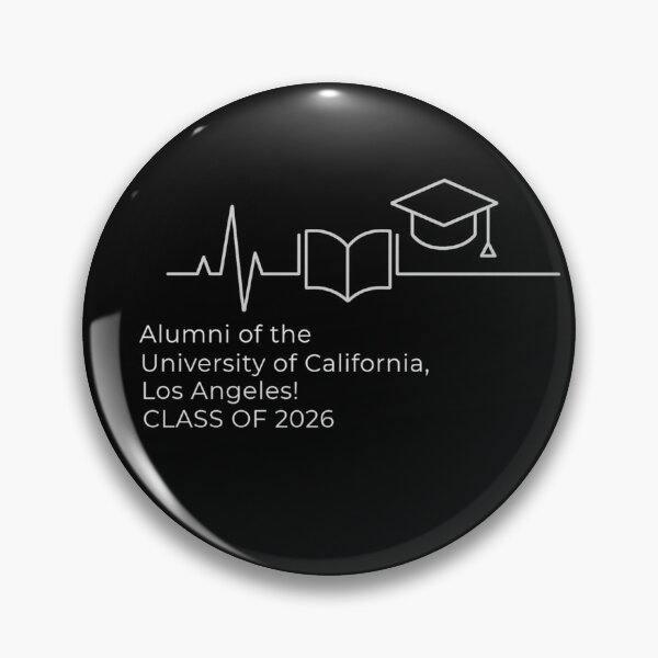 Item preview, § Alumni of the University of California, Los Angeles CLASS OF 2026 ✨ - light for dark backgrounds designed and sold by WheelieGdArt.