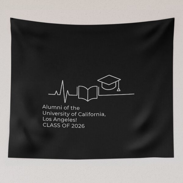 Item preview, § Alumni of the University of California, Los Angeles CLASS OF 2026 ✨ - light for dark backgrounds designed and sold by WheelieGdArt.