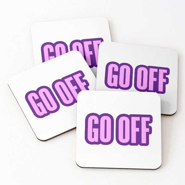 Item preview, Go Off, Purple Outline Bold designed and sold by Memes N Lore .