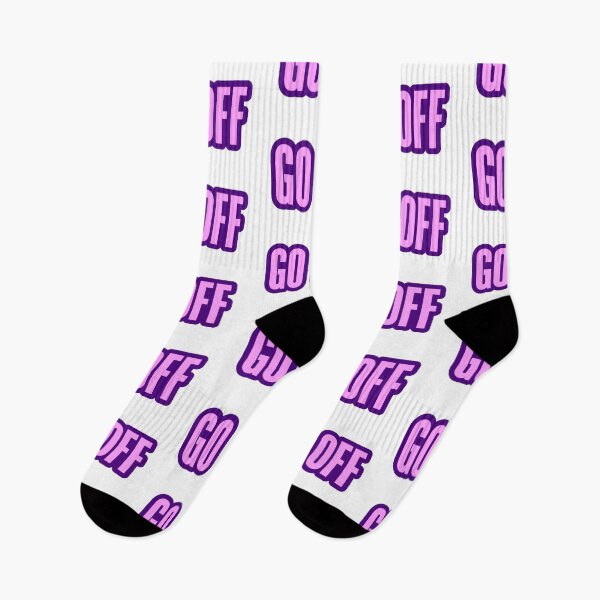 Item preview, Go Off, Purple Outline Bold designed and sold by Memes N Lore .