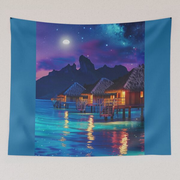 Item preview, Where Night Learns to Glow designed and sold by ArgentoArt.
