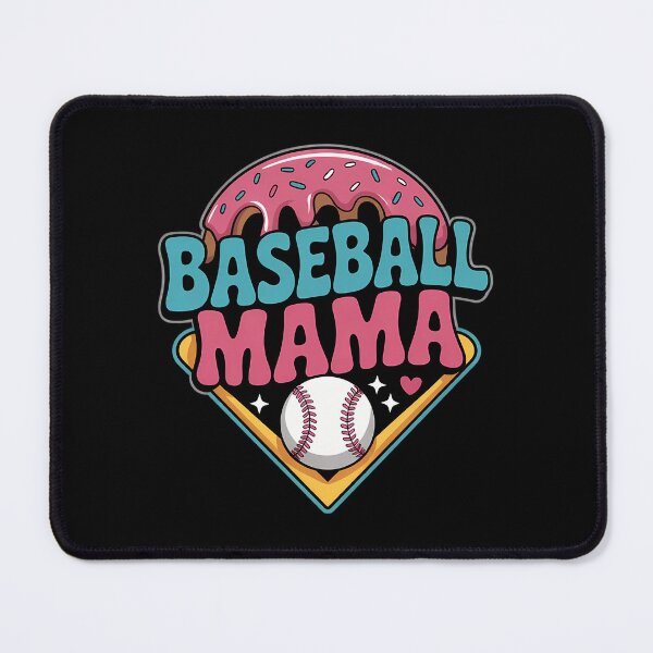 Artikelvorschau, Baseball Mama Eiscreme-Drip Lustiges Baseball-Muttertagsgeschenk entworfen und verkauft von DentistLegal.