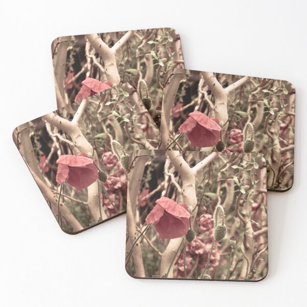 Item preview, Red Poppy After Rain – Soft Botanical Photography designed and sold by aadventures.