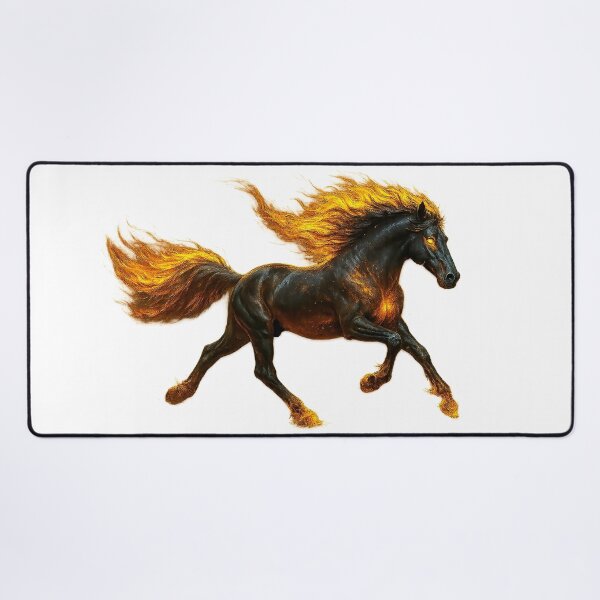 Item preview, Fire Horse ✦♨✦ Galloping Ember Stallion designed and sold by WheelieGdArt.