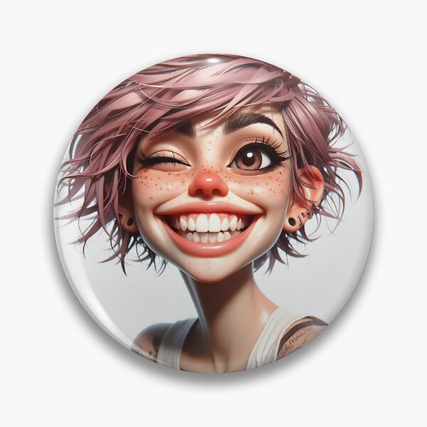 Item preview, Smiling Girl designed and sold by GalleryBrisArt.