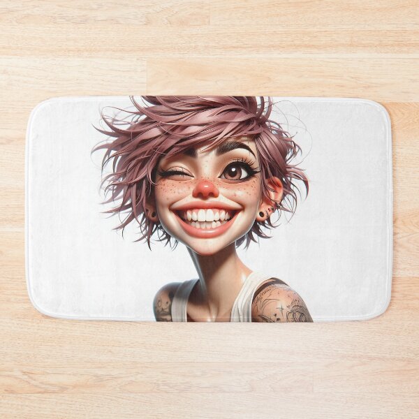 Item preview, Smiling Girl designed and sold by GalleryBrisArt.