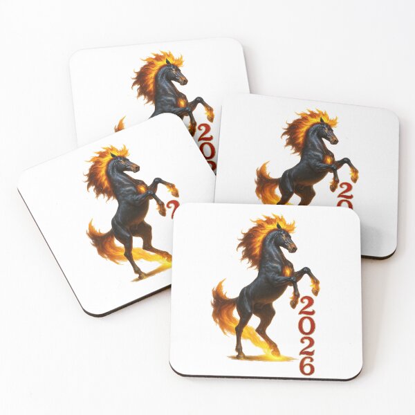 Item preview, Fire Horse 2026 ✦♨✦ Rearing Flameborn Stallion designed and sold by WheelieGdArt.