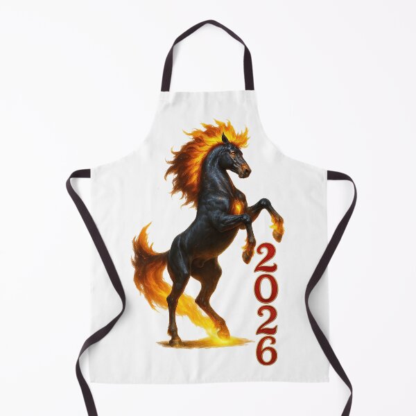 Item preview, Fire Horse 2026 ✦♨✦ Rearing Flameborn Stallion designed and sold by WheelieGdArt.