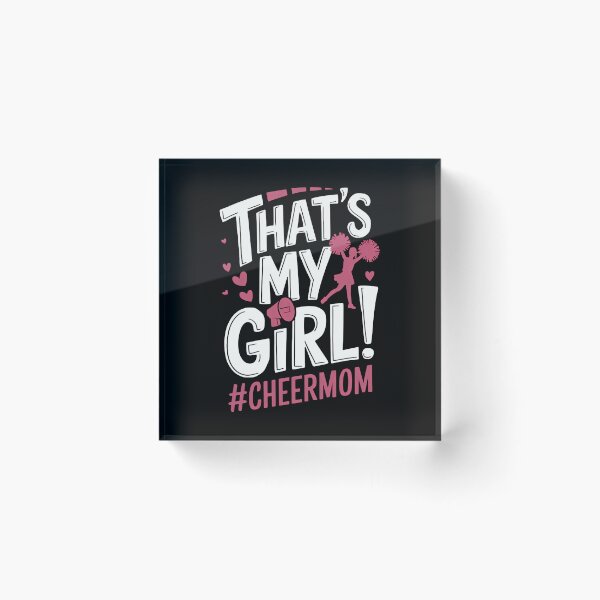 Item preview, That's My Girl Cheer Mom Of A Cheerleader Mama Cheer Mother designed and sold by DentistLegal.