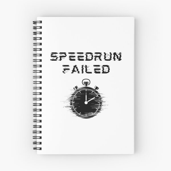 Item preview, Speedrun Failed – Stopwatch Glitch Speedrunner Design designed and sold by PHRASEandSTYLE.