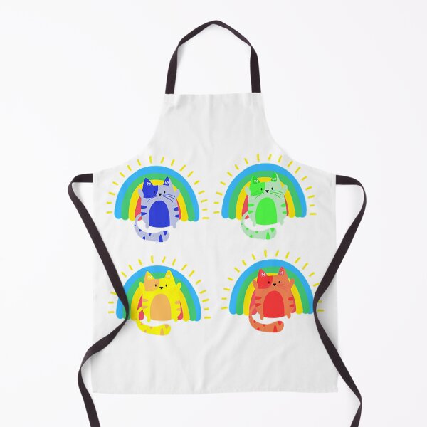Aperçu de l'œuvre Chats arc-en-ciel créée et vendue par RockysStore.
