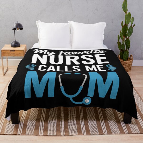 Item preview, My Favorite Nurse Calls Me Mom Mother's Day designed and sold by DentistLegal.