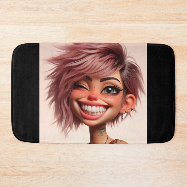 Item preview, Smiling Girl designed and sold by GalleryBrisArt.