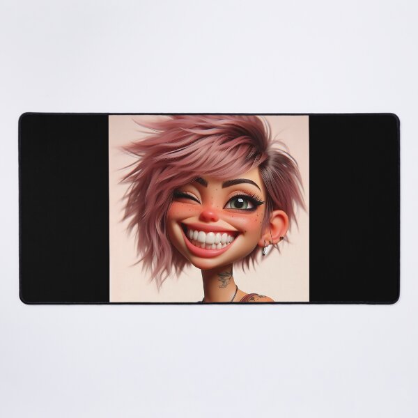 Item preview, Smiling Girl designed and sold by GalleryBrisArt.
