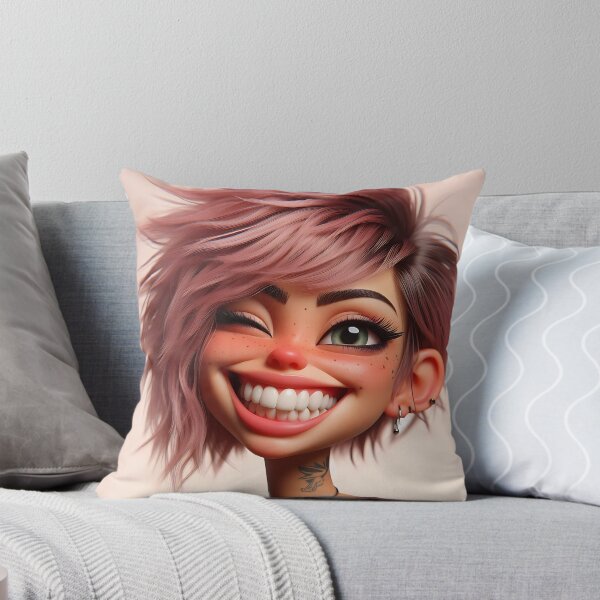 Item preview, Smiling Girl designed and sold by GalleryBrisArt.