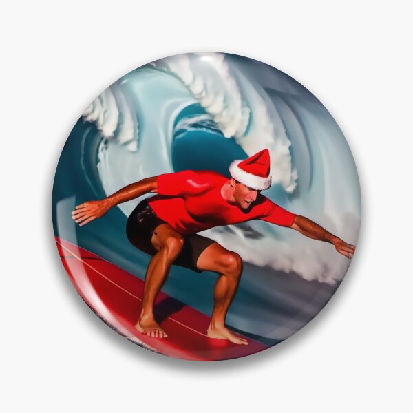 Item preview, Hang Ten Santa designed and sold by vernonplatt.