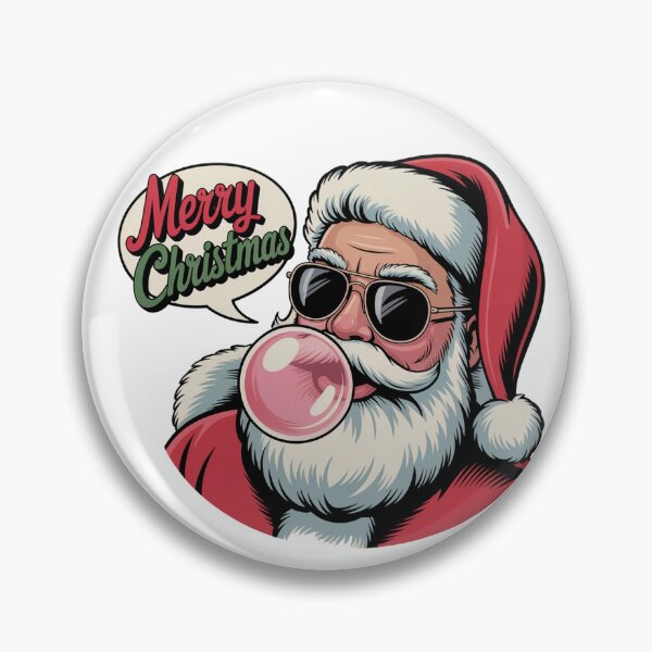 Item preview, Santa's Blowing bubble gum Favorite  Merry Christmas squad  designed and sold by kaka8888.