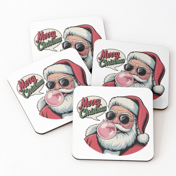 Item preview, Santa's Blowing bubble gum Favorite  Merry Christmas squad  designed and sold by kaka8888.
