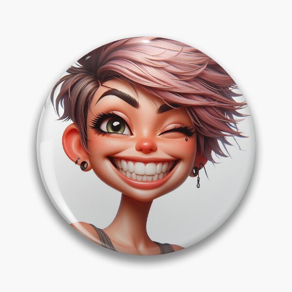 Item preview, Smiling Girl designed and sold by GalleryBrisArt.